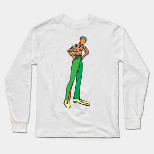 Tall 70's Guy Long Sleeve T-Shirt